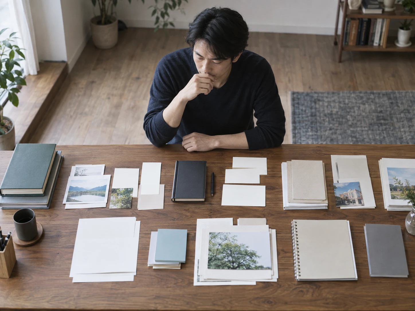 EXECUTIVEのSTRUCTURE・HORIZON・WHOLE ASSETを表す教育コンセプトビジュアル